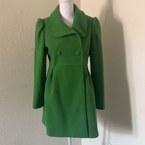Green coat from old navy